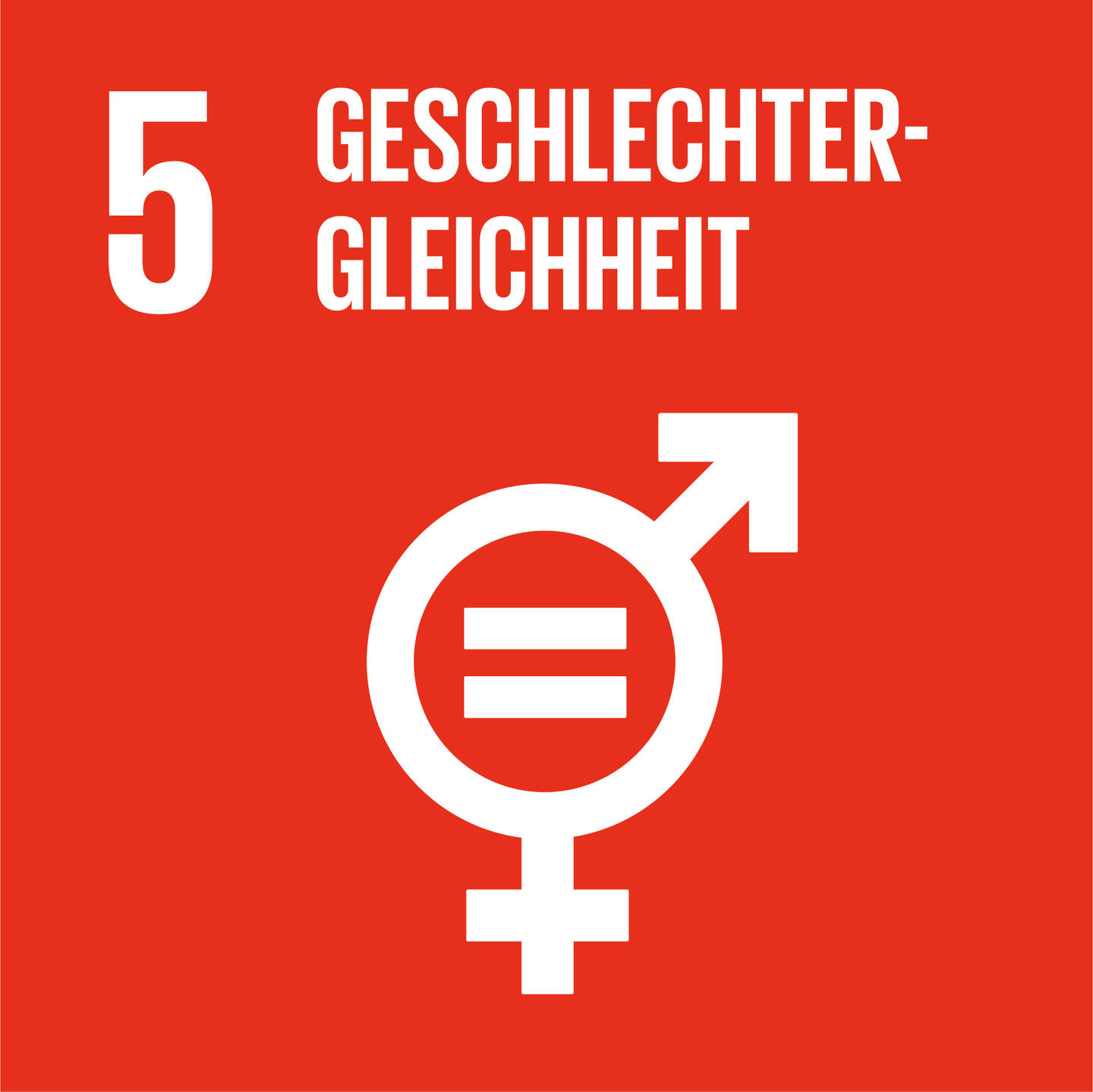 Logo SDG 5