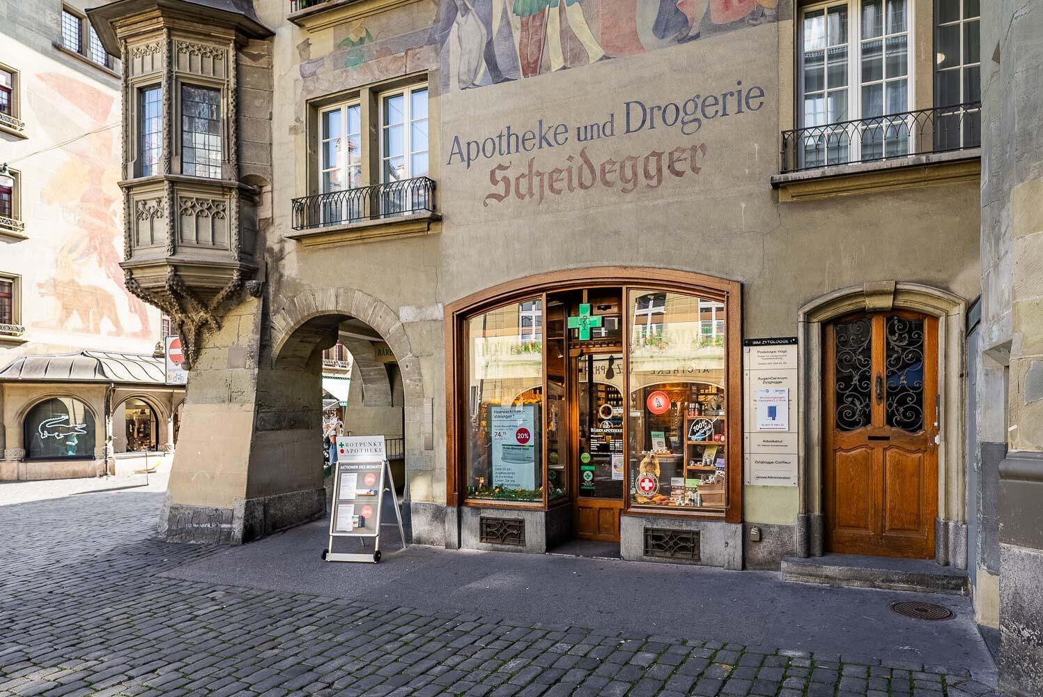 Thembild zu Artikel: Ein Bijou neu im Netzwerk: Galenica übernimmt die Bären Apotheke am Zytglogge