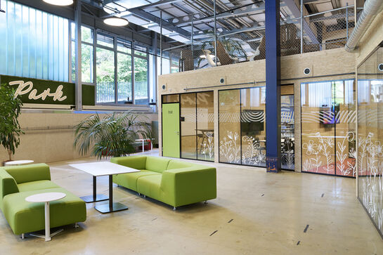 Das Provisorium als Symbol für neue Arbeitsformen