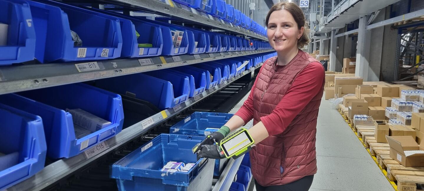 Rabije Nebiji travaille chez Galexis depuis cinq ans.